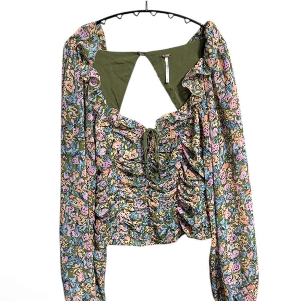 Free People Floral Top